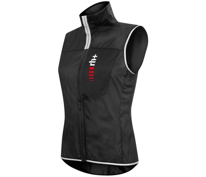 Acquaria Pocket W Vest S Kamizelka Rowerowa Damska Wiatroszczelna Czarna